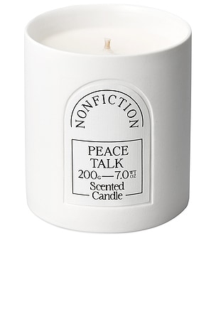 NONFICTION Peace Talk Scented Candle in Beauty: NA