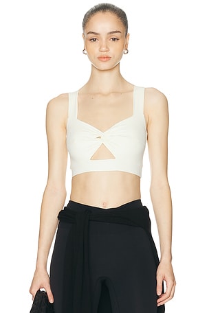 NORBA Shell Bra in Ivory