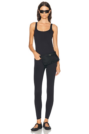 NikeSKIMS Matte Corset One Piece in Black