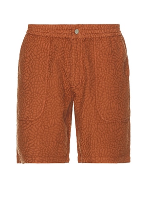 OAS Terracotta Turleo Nico Shorts in Rust