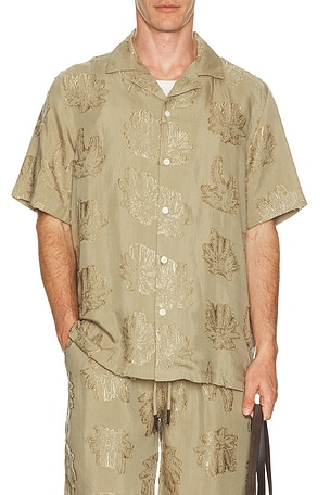 OAS Palmoza Rocco Shirt in Brown