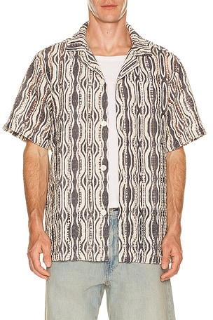 OAS Zefi Cuba Shirt in Brown