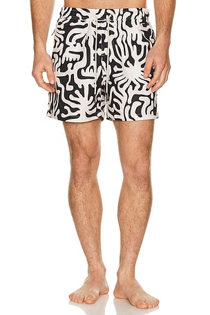 OAS Loefy Swim Shorts in Black