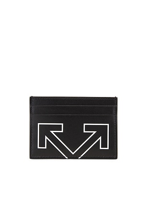 OFF-WHITE Heritage Card Case in Black