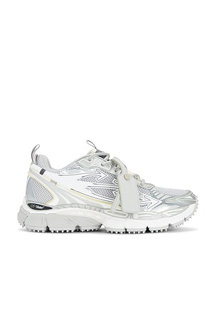 OFF-WHITE Be Right Back Mesh Sneaker in Grey