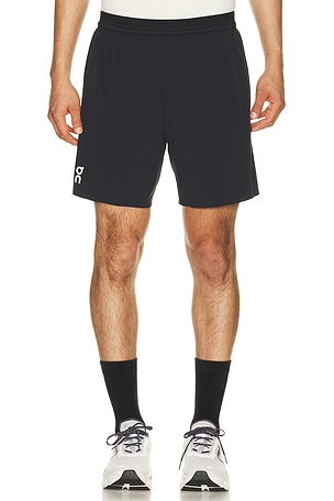 On 7 Performance Shorts in Black