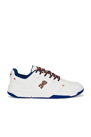On The Roger Ch Varsity in White,Royal