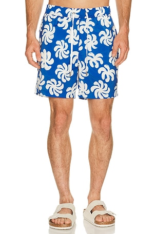 onia Charles 7 Swim Trunk in Blue