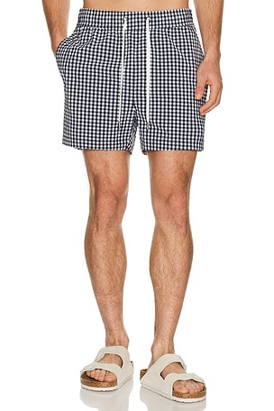 onia Charles 4 Swim Trunk in Blue
