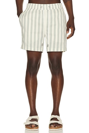 onia Charles 5 Swim Trunk in Blue