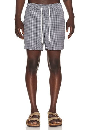 onia Charles 4 Swim Trunk in Blue