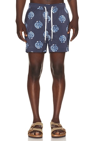 onia Charles 4 Swim Trunk in Blue