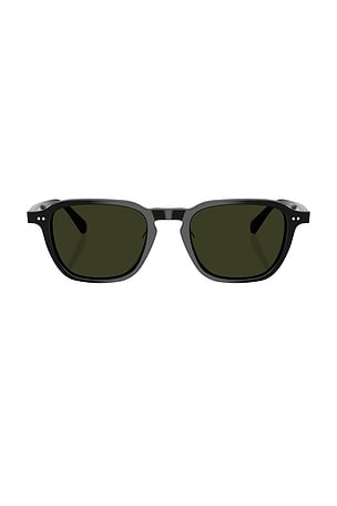 Oliver Peoples Square Sunglasses in Black