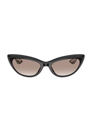 Oliver Peoples X Khaite Cat Eye Sunglasses in Black