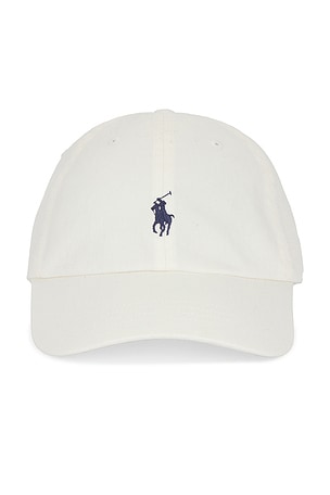 Polo Ralph Lauren Chino Sport Cap in White
