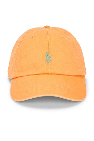 Polo Ralph Lauren Chino Sport Cap in Orange