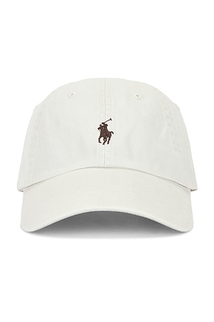 Polo Ralph Lauren Chino Sport Cap in Ivory