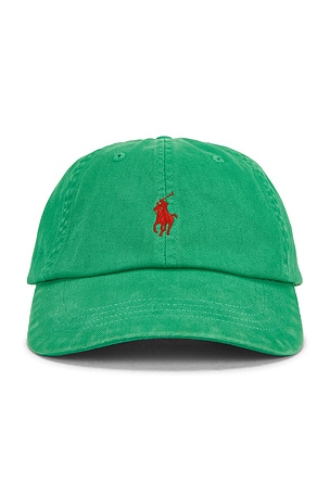 Polo Ralph Lauren Cotton Chino Classic Sport Cap in Green