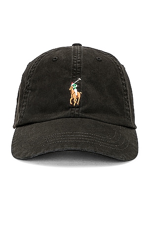 Polo Ralph Lauren Sports Cap in Black