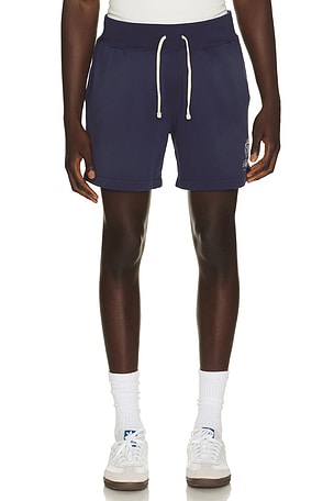 Polo Ralph Lauren Island Fleece Knit Pull On Short in Navy