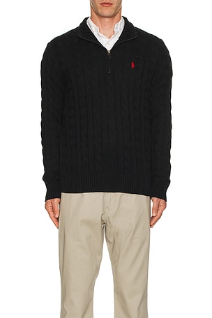 Polo Ralph Lauren Long Sleeve Pullover in Black