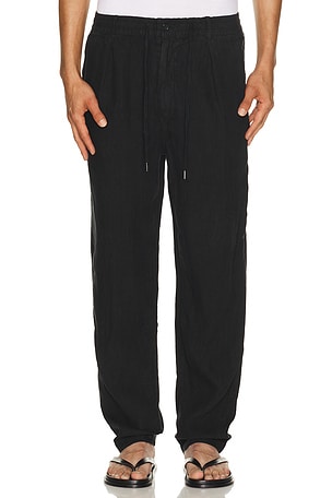 Polo Ralph Lauren Prepster Linen Pant in Black