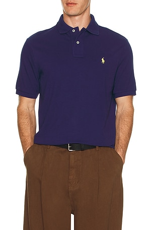 Polo Ralph Lauren Short Sleeve Mesh Polo in Royal