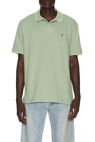 Polo Ralph Lauren Short Sleeve Mesh Polo in Green