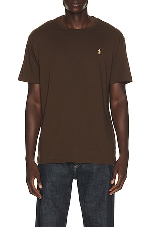 Polo Ralph Lauren Crewneck T-Shirt in Brown