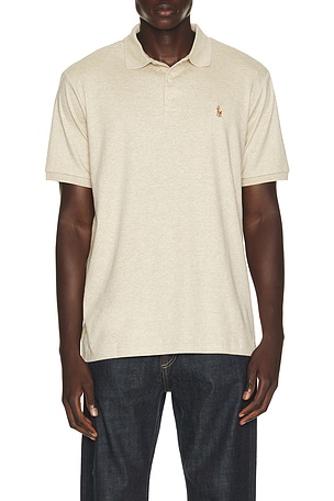 Polo Ralph Lauren Soft Touch Polo Shirt in Cream