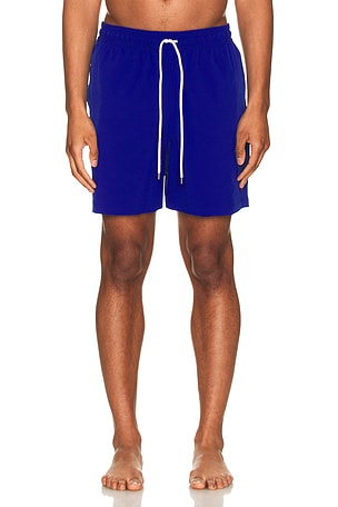 Polo Ralph Lauren Traveler Stretch Swim Trunk in Blue