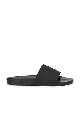 Polo Ralph Lauren Eva Slide in Black