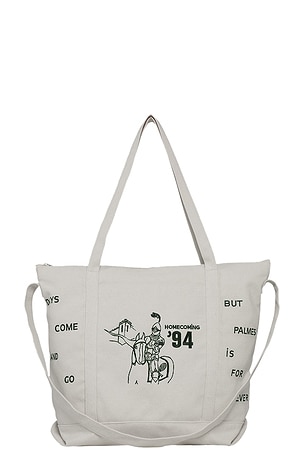 Palmes Forever Tote Bag in White
