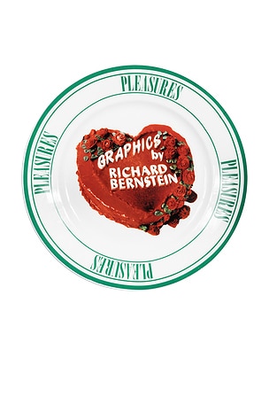 Pleasures Cake Plate in White