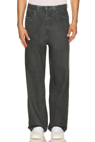 Pleasures Spray Formula Baggy Jeans in Black