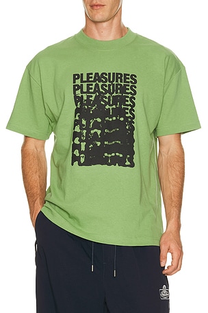 Pleasures Immolate T-Shirt in Sage