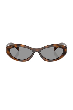 Prada Cat Eye Sunglasses in Brown