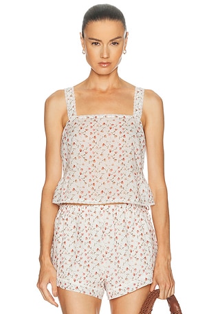 Posse Charlotte Top in White