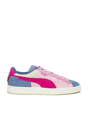 Puma Select x Squid Game Suede Sneakers in Rose