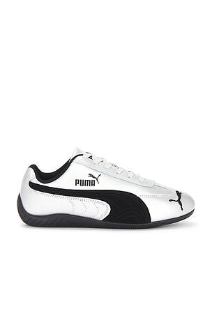 Puma Select Speedcat Metallic Sneaker in Metallic Silver