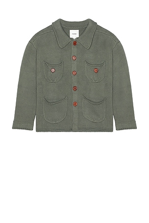Reigning Champ カーディガン - Heather Black | FWRD