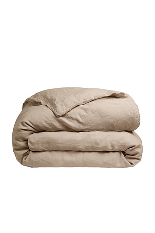 Parachute Linen Duvet Cover in Tan