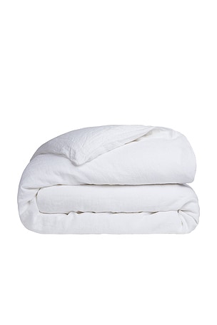 Parachute Linen Duvet Cover in White