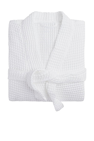 Parachute Waffle Robe in White