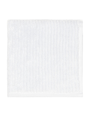 Parachute Soft Rib Wash Cloth in White
