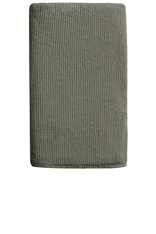 Parachute Soft Rib Washcloth in Green