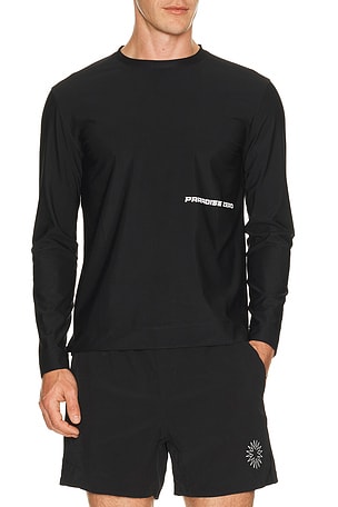 Homme Plisse Issey Miyake Embroidery Press Shirt in White | FWRD