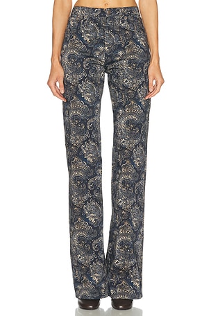 R13 Jane Straight Leg in Navy