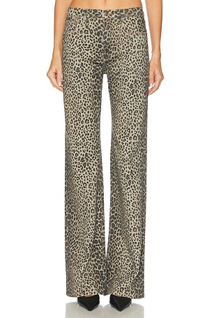 R13 Jane Wide Leg in Brown