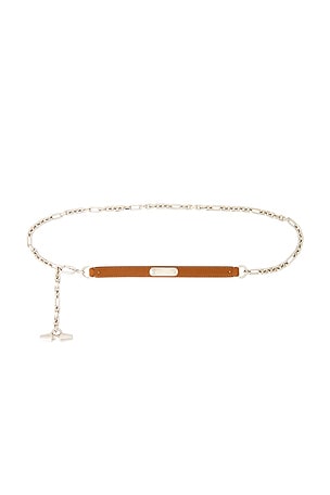 Ralph Lauren Collection Chain Belt in Metallic Gold